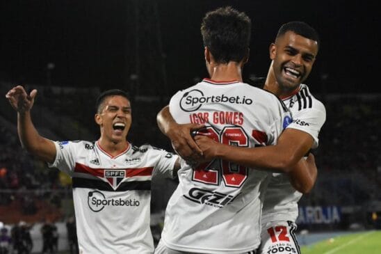 São Paulo vence na altitude pela Sulamericana