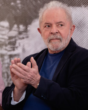 O presidente brasileiro, Luís Inácio Lula da Silva,