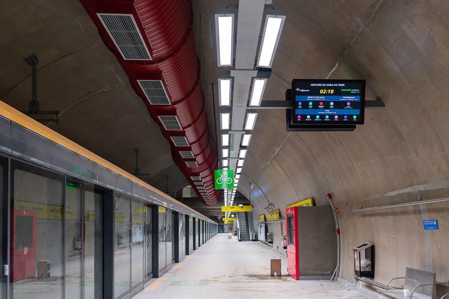 Vencerá a licitação a parte que apresentar a proposta com melhor combinação entre técnica e preço; na foto, a estação Vila Sônica, da Linha Amarela