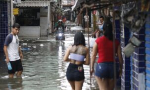 Enchentes no Rio de Janeiro