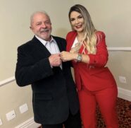 Ex-presidente Lula e a advogada Deolane Bezerra