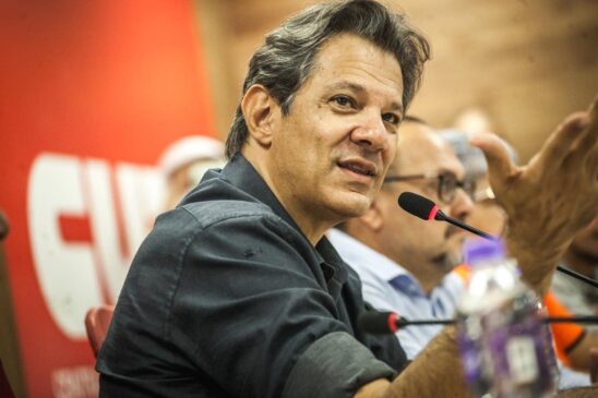 O ministro da Fazenda, Fernando Haddad