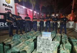 Guarda apreende 1,3 tonelada de pasta base de cocaína escondida em caminhão com carga de milho