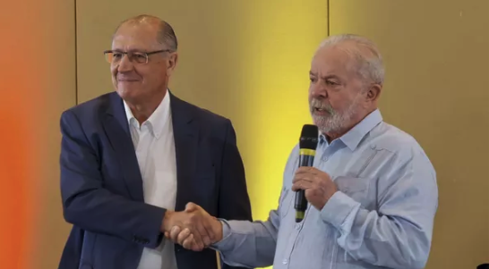 Lula (PT) e Alckmin (PSB)