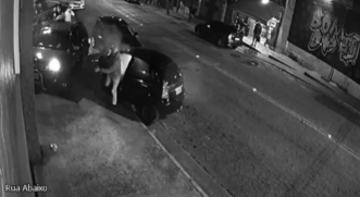 Vídeo flagra tentativa de feminicídio em SP