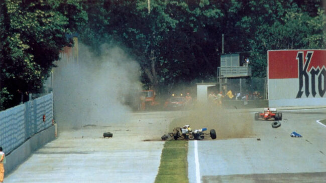 Acidente que matou Ayrton Senna, em 1994