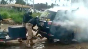 Homem é morto asfixiado em um porta-malas da PRF