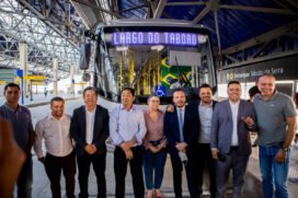 Vereadores de Taboão da Serra acompanharam o trajeto do ônibus vai e vem que liga Taboão da Serra a linha amarela do metrô Vila Sônia