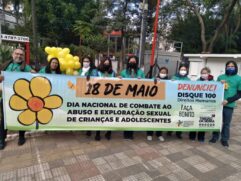 Secretaria de Assistência Social realiza blitz e outras ações para conscientizar os moradores na semana do 18 de maio