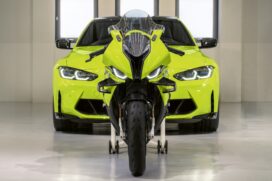 Na exclusiva cor São Paulo Yellow e com o emblema "BMW M 50 Years", o modelo pretende fazer jus às tradições esportivas da "filosofia M" e aos quase cem anos de construção de motocicletas pela BMW Motorrad