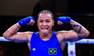O boxe brasileiro fez história nesta segunda-feira (16), pois pela primeira vez na história garantiu duas medalhas em uma mesma edição do Mundial feminino