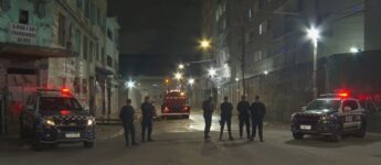 Ruas da cracolândia após ação policial (arquivo)