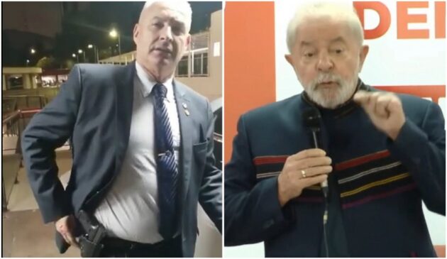 Coronel Telhada (PP) e Lula (PT)