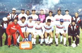 Time do São Paulo FC campeão da Copa Libertadores da América em 1992