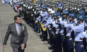 Cerimônia do Dia da Vitória, realizada no Rio de Janeiro - data histórica que marca a derrota do eixo alemão na Segunda Guerra Mundial.