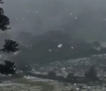 Neve em Urupema, SC