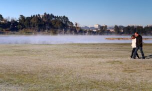 Nesta quinta-feira a sensação térmica chegou a 3°C na Cidade