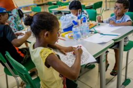 Serviço de Convivência e Fortalecimento de Vínculos oferece atividades para jovens de 06 a 15 anos no contra turno escolar.