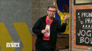 O apresentador Neto, dos 'Donos da Bola'