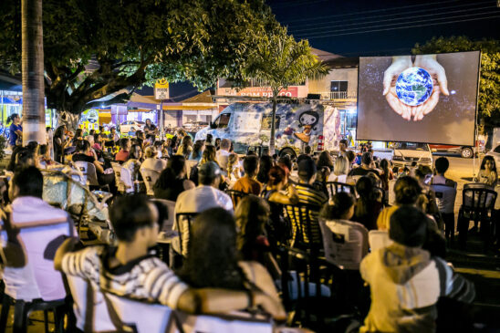 CineSolar na praça