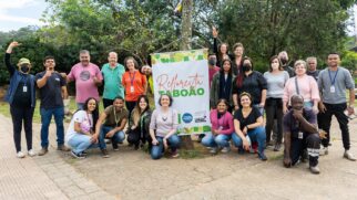 Início das atividades do programa Refloresta Taboão