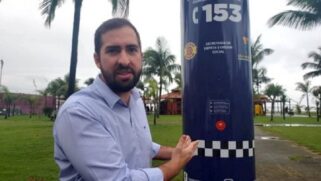 Em uma conversa com o Diário do Litoral na frente de um desses totens, Amado deu mais detalhes de como essa tecnologia funciona e o que espera com ela