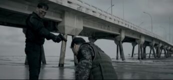 Parte do novo clipe do Megadeth gravada na Plataforma de Pesca de Mongaguá