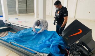 Perícia em barco do homem suspeito de envolvimento no caso de desaparecimento de jornalista e indigenista