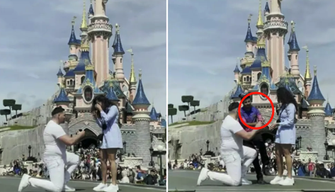 Pedido de casamento é interrompido no parque da Disney, em Paris