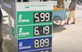 Posto já vende gasolina a quase R$ 9 por litro na Grande SP