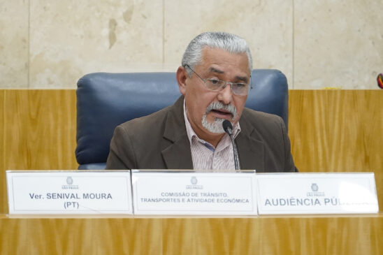 O vereador Senival Moura