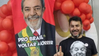 O militante petista Marcelo Arruda