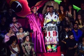 Camila Queiroz e Xamã no MTV MIAW