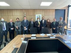 Secretários de Taboão da Serra se reuniram em Brasília com representantes do Ministério da Infraestrutura, ANTT e Arteris.