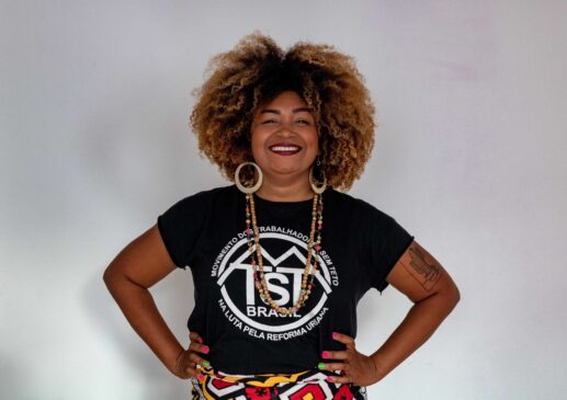 Ediane Maria é coordenadora do MTST em São Paulo