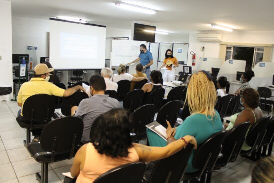 Prefeitura de Taboão da Serra realiza curso Organize Seu Negócio em parceria com o Sebrae Aqui.