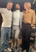 Gil do Vigor entrevistando atores de 'Stranger Things'