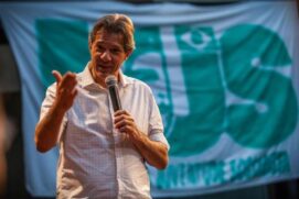 Nesta segunda, o ex-prefeito de São Paulo se reuniu com futuros secretários no CCBB (Centro Cultural Banco do Brasil), sede do governo de transição, e foi questionado pela imprensa sobre o perfil de Tebet para o posto