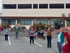 USF Potuverá realiza atividades físicas em grupo