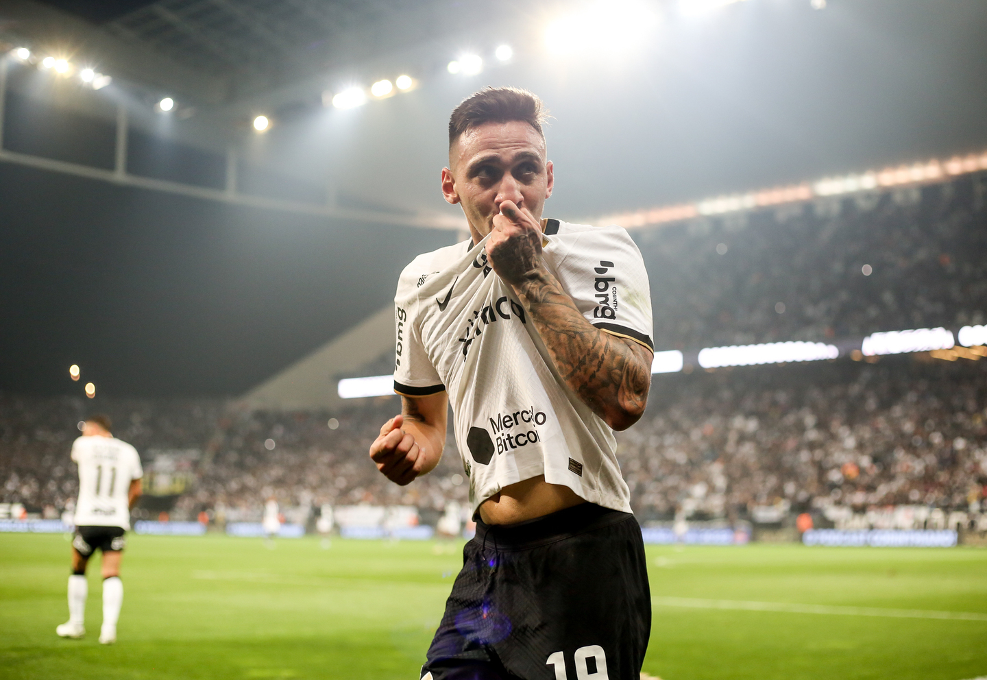 Gustavo Mosquito, atacante do Corinthians