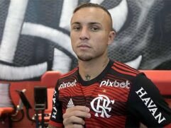 O atacante Everton Cebolinha - a contratação mais cara da janela, na qual o Flamengo assinou um contrato para pagar um valor fixo de 13,5 milhões de euros (R$ 72,5 milhões)