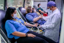 As campanhas de doação de sangue nesse período do ano são fundamentais. 