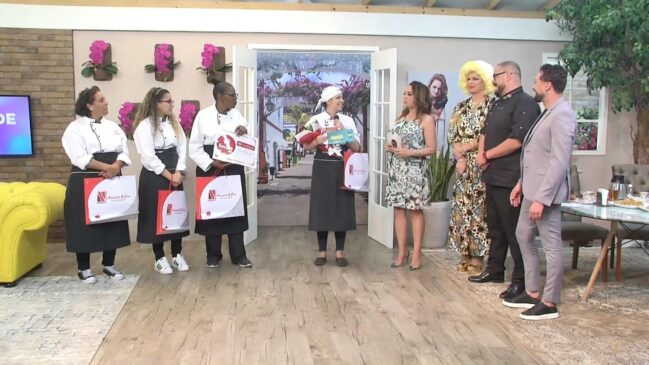 Concurso "Bolo de Vó" contou com participação de alunas da Escola de Gastronomia e Hotelaria de Taboão da Serra