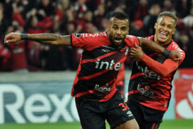 Athlético Paranaense vence o Palmeiras na Libertadores