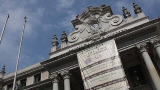 Fachada da Faculdade de Direito da Universidade de São Paulo, na região central da cidade de São Paulo