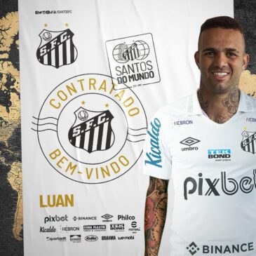 Luan é contratado pelo Santos