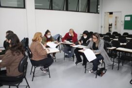 Servidores que atuam no Serviço de Arquivamento Médico e Estatístico - SAME; Administração; Farmácia e Recepção participaram da qualificação