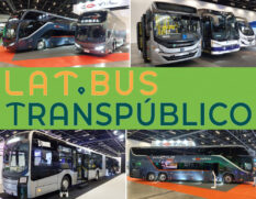 Na Lat.Bus, fabricantes de chassis e encarroçadoras expuseram soluções para operadoras de transporte de passageiros