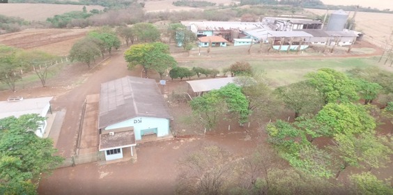 Estão à venda todo o complexo industrial da empresa, dois prédios com máquinas e equipamentos, laboratório e escritórios