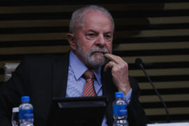 O presidente eleito Luiz Inácio Lula da Silva
